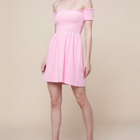 Juicy Couture Dresses & Skirts - SMOCKED MICROTERRY DRESS